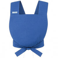 PUPPENZUBEHÖR Puppentrage - Blau, Textil (25/0.1/35cm) - Hoppediz