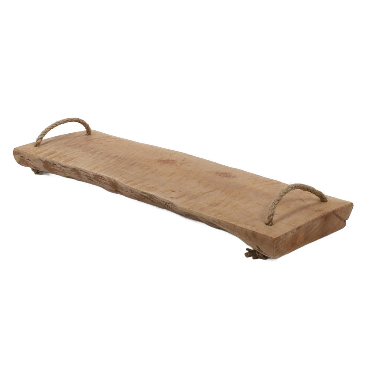 HOLZTABLETT zum Mitnehmen Beige 51/19/3 cm - Beige, Holz (19/3/51cm) - Excellent Houseware