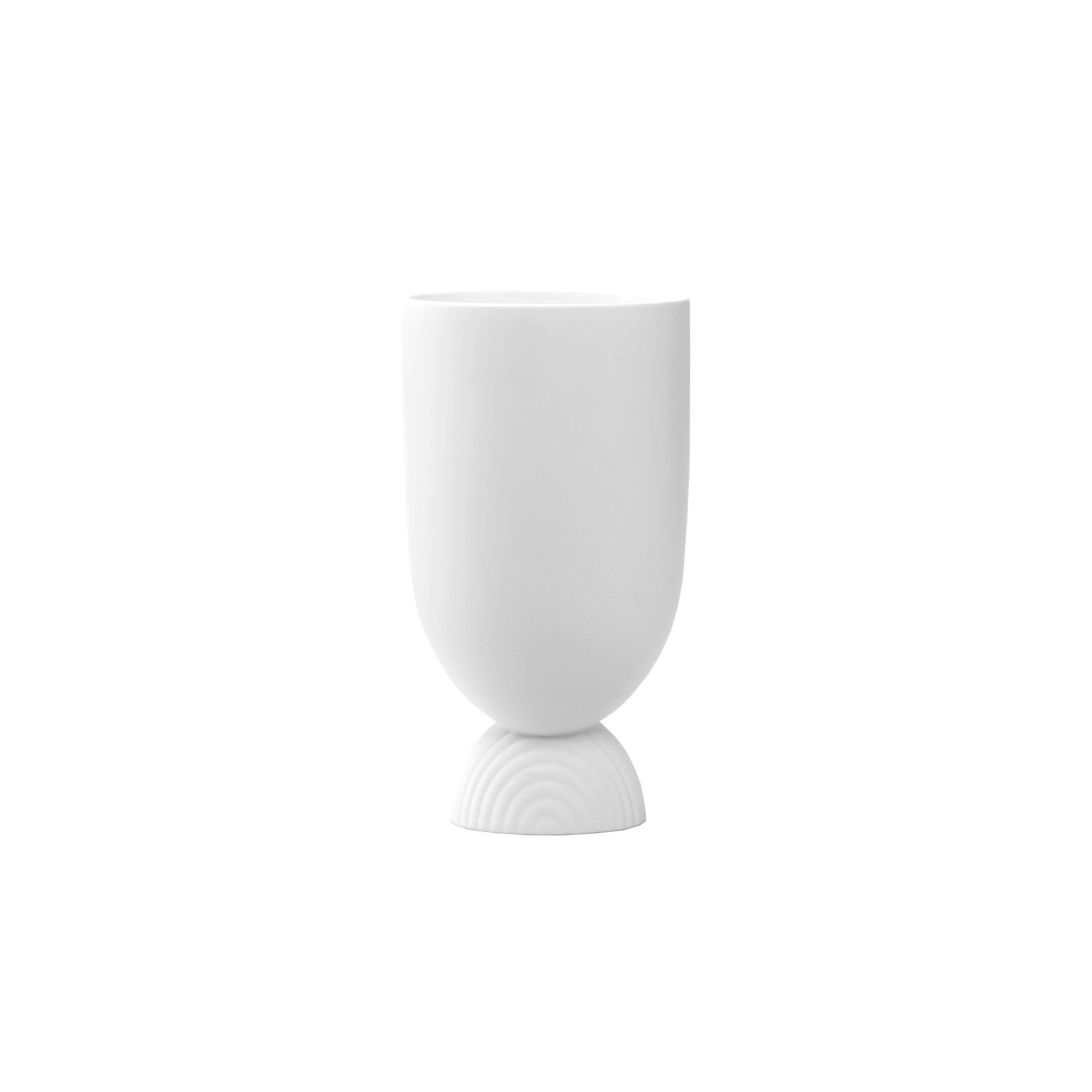 VASE Studio 8 - Georgina, Biskuit-Porzellan, Weiß, 31 cm - Weiß, Keramik (31cm) - Goebel