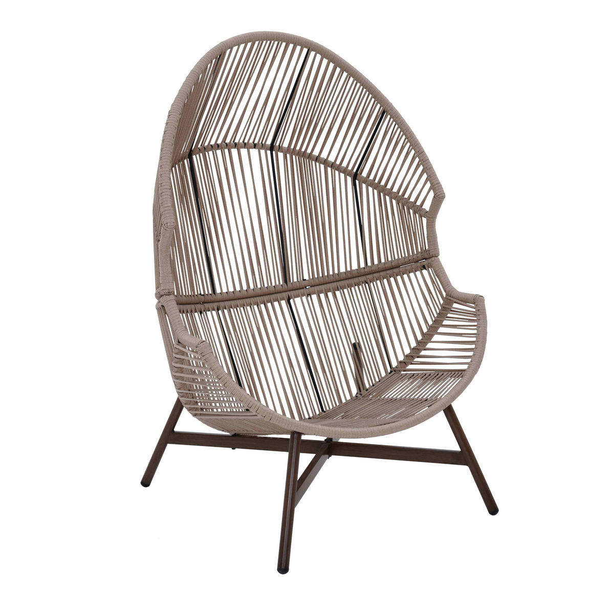 TISCHBEIN mit Kippsystem 108 cm, Dunkelgrünen - Grün, Metall (68/108/68cm) - Oviala