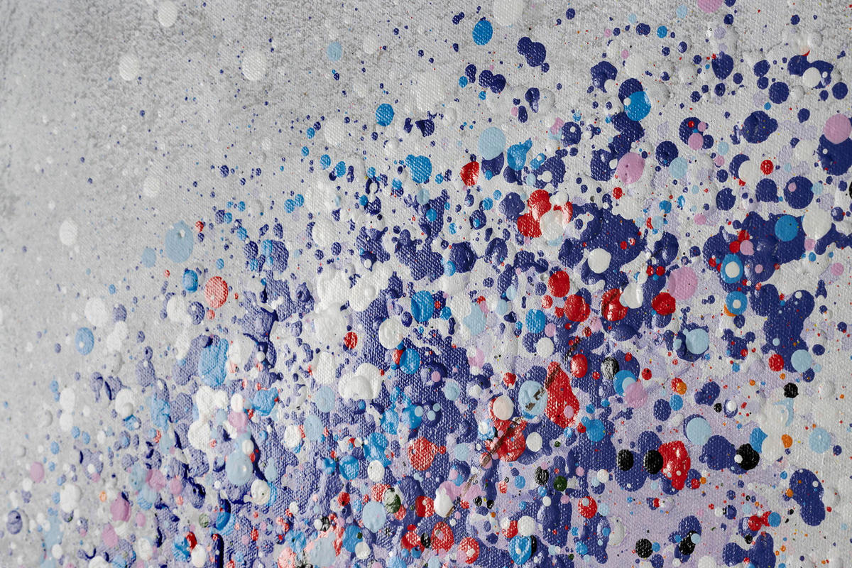 ÖLGEMÄLDE 140/70 cm - Multicolor, Holz/Textil (1.98/70cm) - KUNSTLOFT