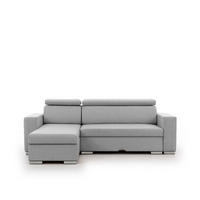 ECKSOFA Canton In Liverpool - Grau, Holzwerkstoff/Textil (260/173cm) - Fun Möbel