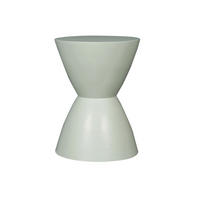 BEISTELLTISCH Abbey Grün 33/33/45 cm - Grün, Holz (33/33/45cm) - Starfurn