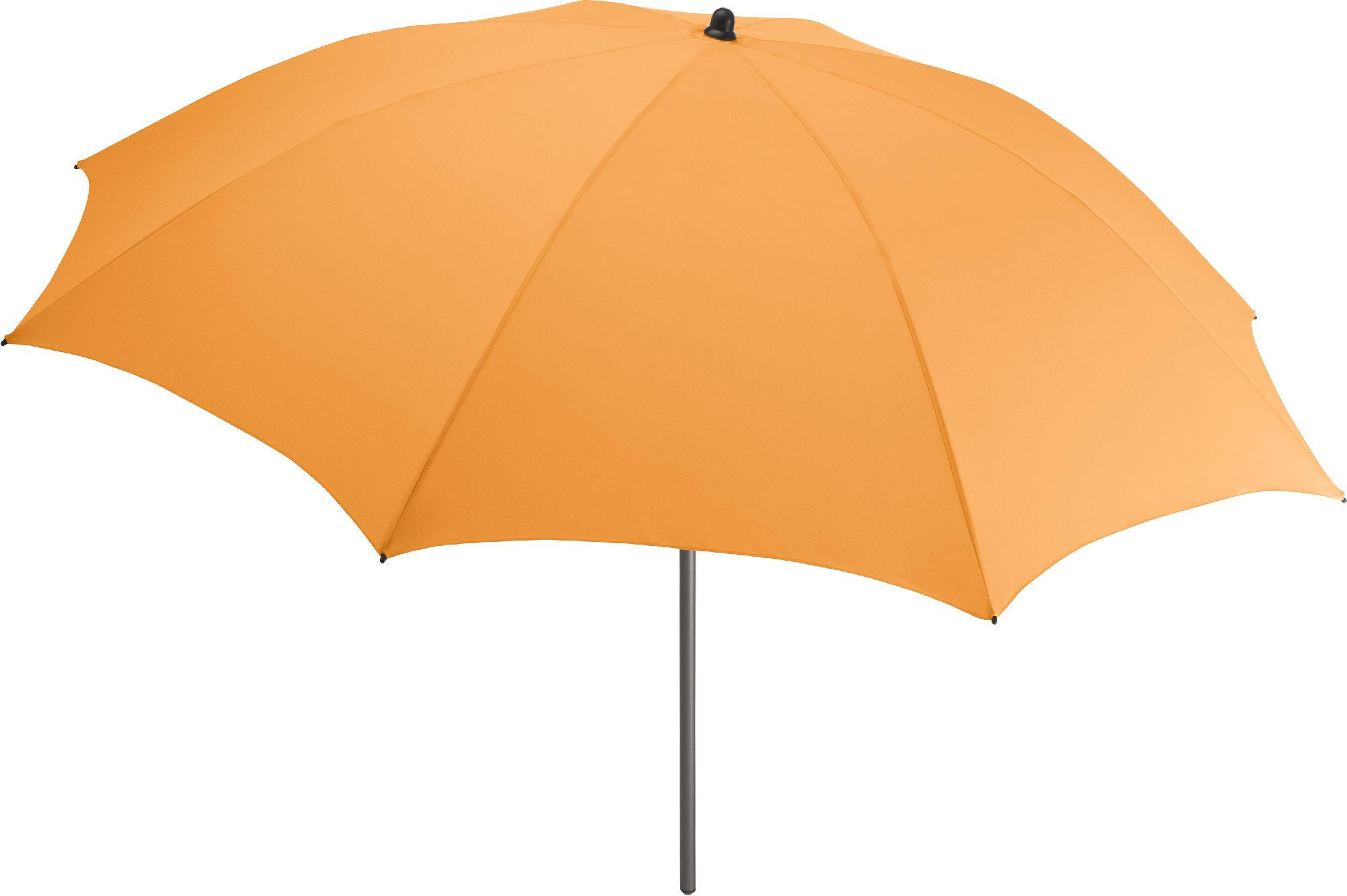 SONNENSCHIRM 180/180/126 cm - Orange, Kunststoff (180/180cm) - FARE