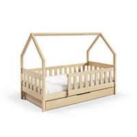 KINDERBETT BELLA mit Bettkasten 80x160 cm Kieferfarben - Kieferfarben, Holz (80/160cm) - MASSENO