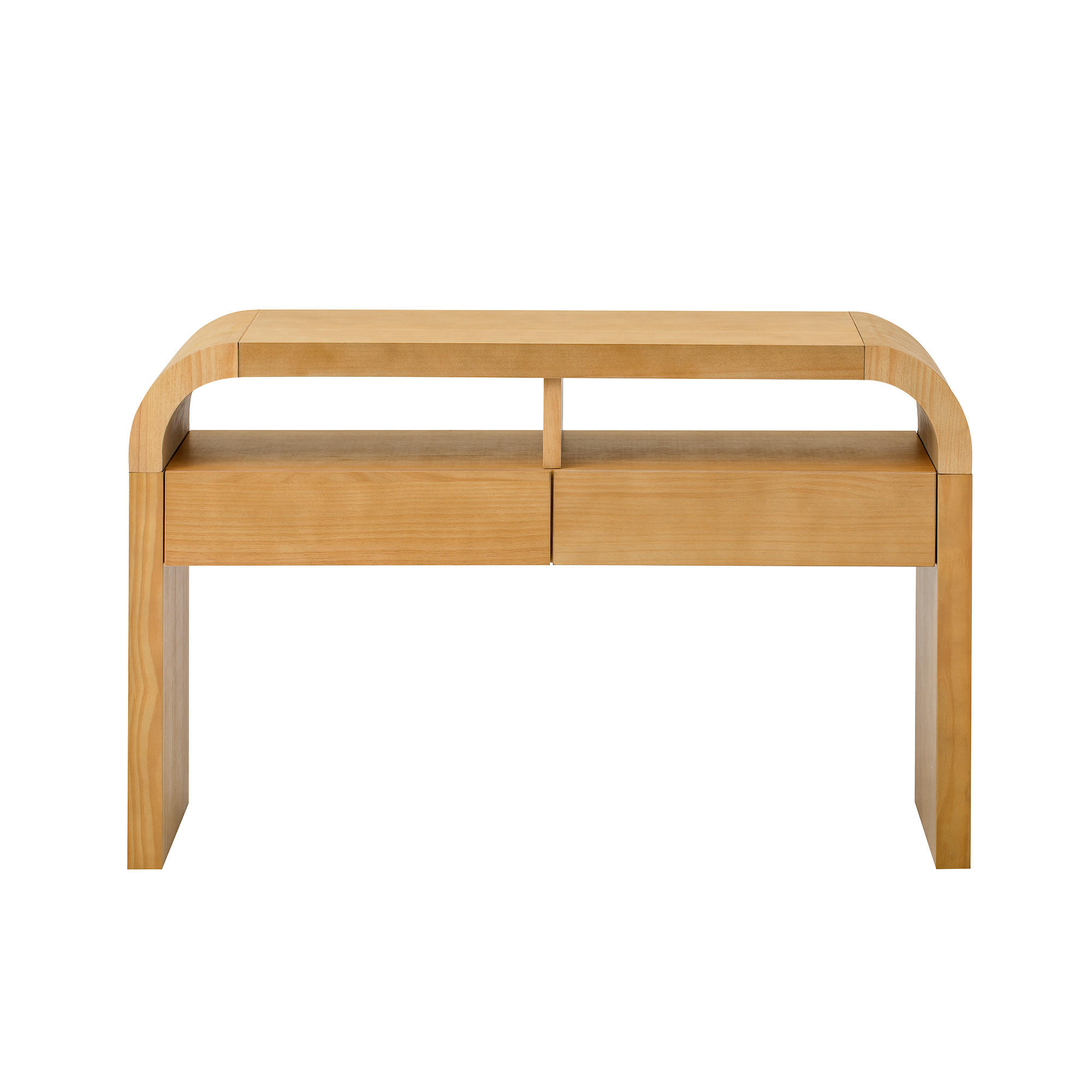 KONSOLENTISCH Naturfarben 120/35,5/76,5 cm - Naturfarben, Holzwerkstoff (35.5/120/76.5cm) - PANGIVO