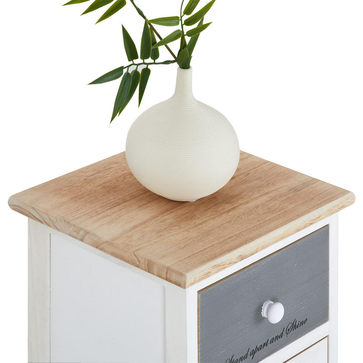 KOMMODE AVIANO - Weiß, Holz (29/91/27cm) - CARO-Möbel