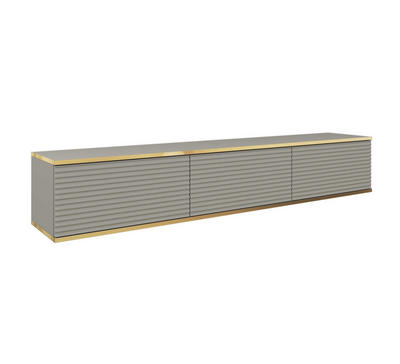 Furnlux Tv-Lowboard Grau 175x30x32 cm