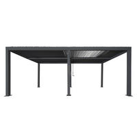PERGOLA 220x600x300cm Anthrazit - Anthrazit, Metall (600/220/300cm) - BERLINLODGE