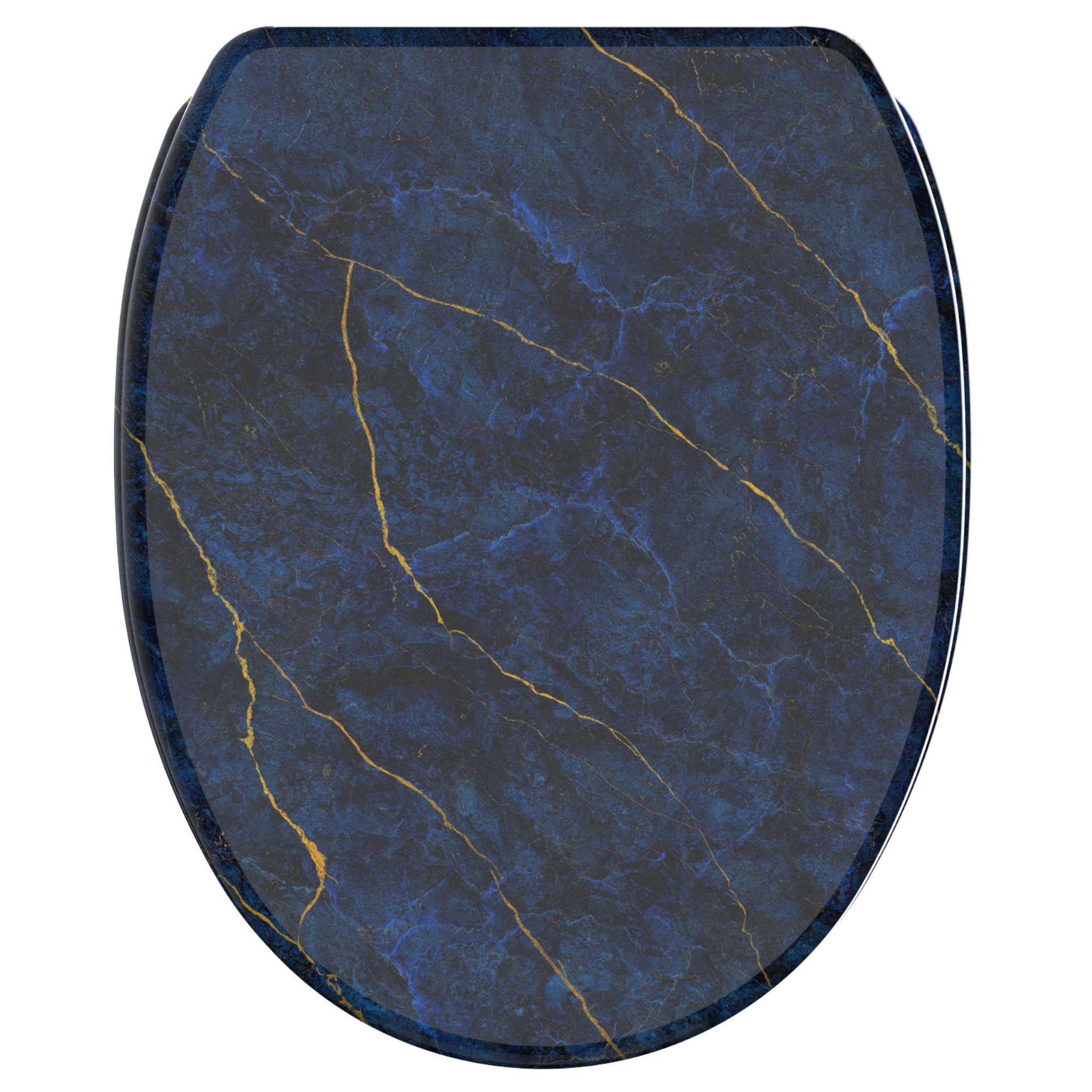 Sanilo Wc-Sitz Blau 37.7x5.5x48 cm