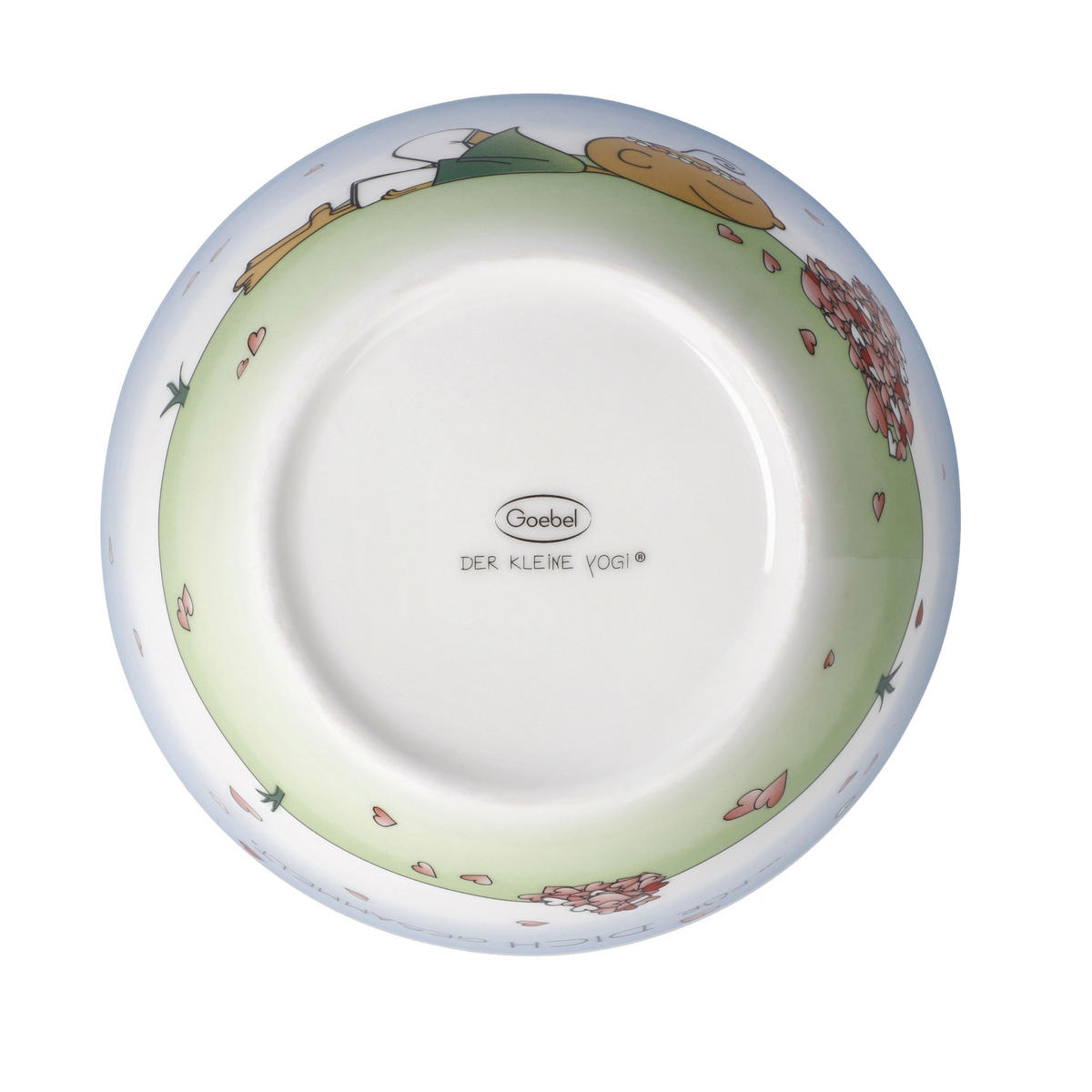 KÜNSTLERSCHALE Der kleine Yogi Für Dich gesammelt, Fine Bone China, Bunt, 15 cm - Multicolor, Keramik (7cm) - Goebel