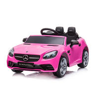ELEKTROAUTO Mercedes SLC300 pink Fernbedienung MP3 Bluetooth - Rosa, Kunststoff (107/63/44cm) - Chipolino