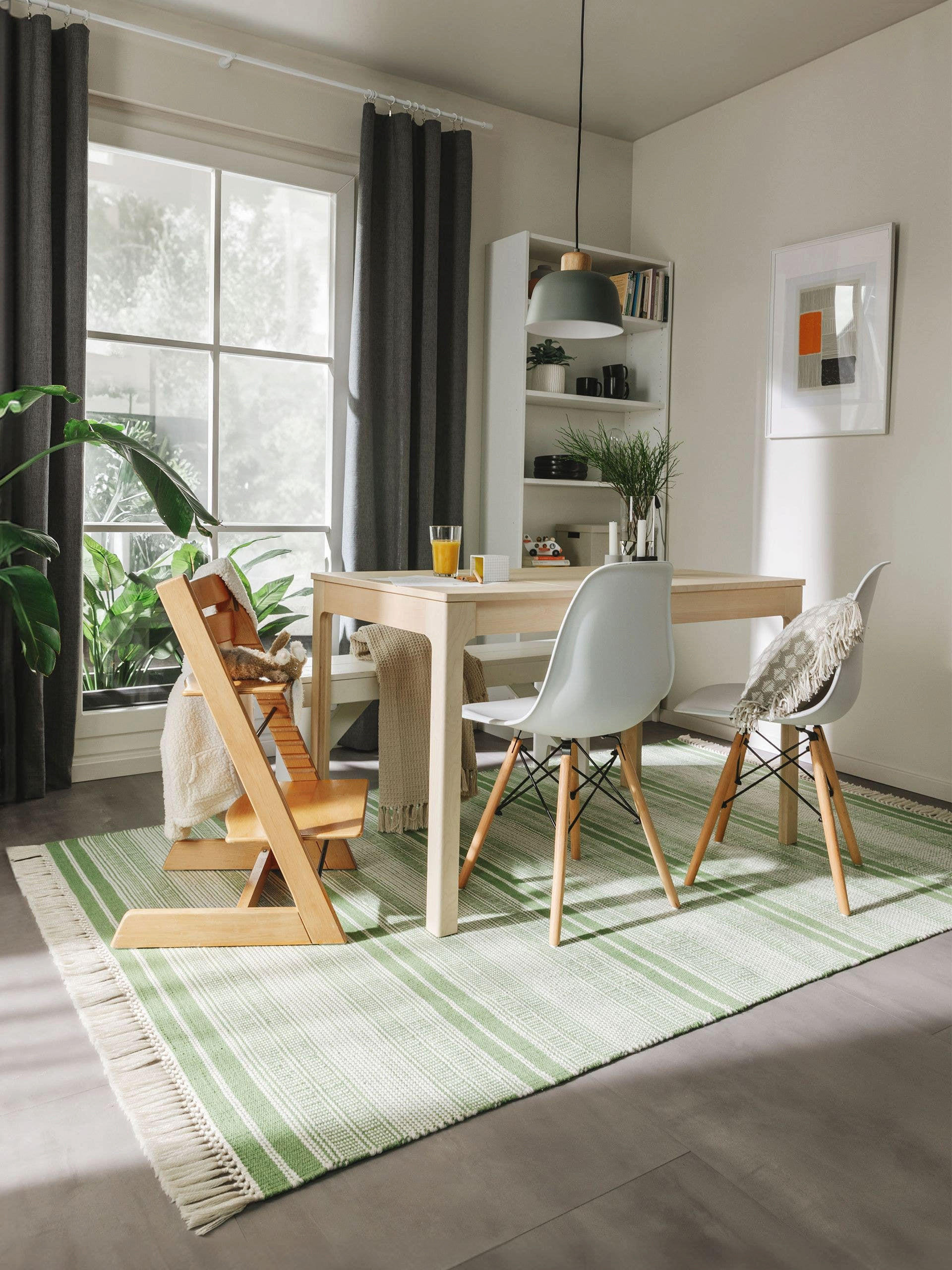 OUTDOOR-TEPPICH Siena handgewebt 250/350 cm - Grün, Kunststoff (250/350cm) - benuta Nest