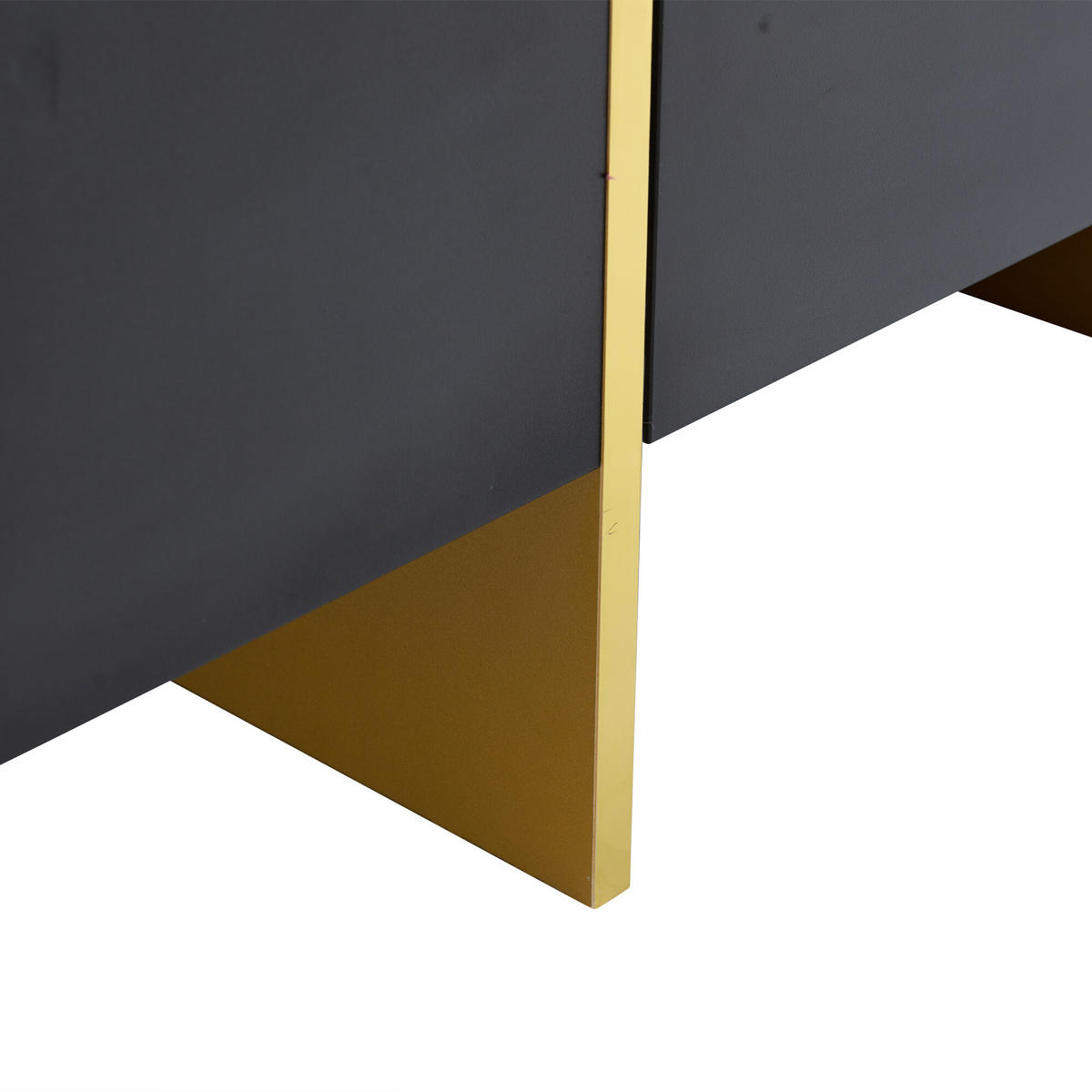 COUCHTISCH Schwarz 100/50/35 cm - Schwarz, Holzwerkstoff/Metall (100/50/35cm) - Urban Meuble