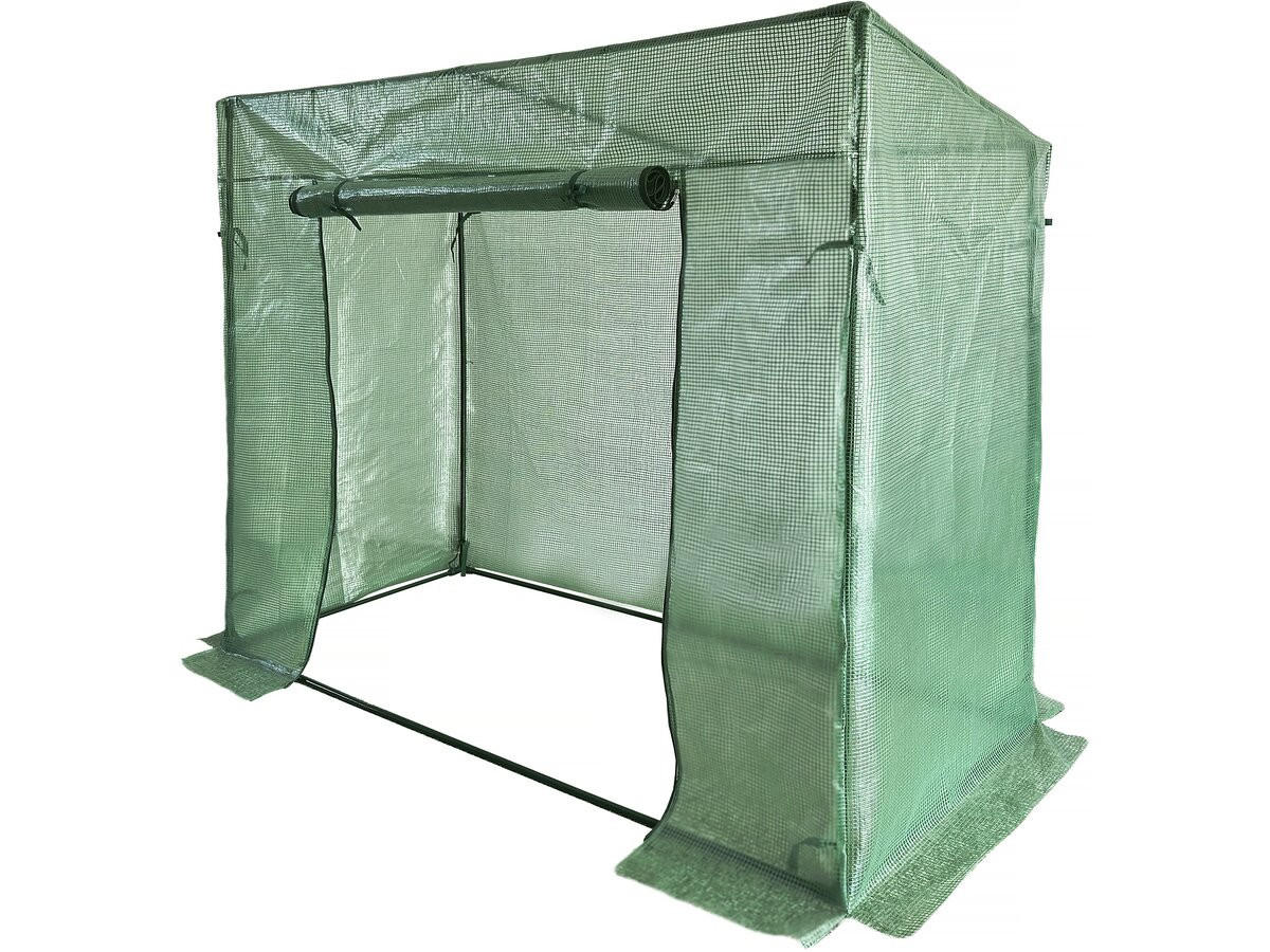 GEWÄCHSHAUSFOLIE lys Grün - Grün, Kunststoff (118/150/118cm) - Habitat Garten