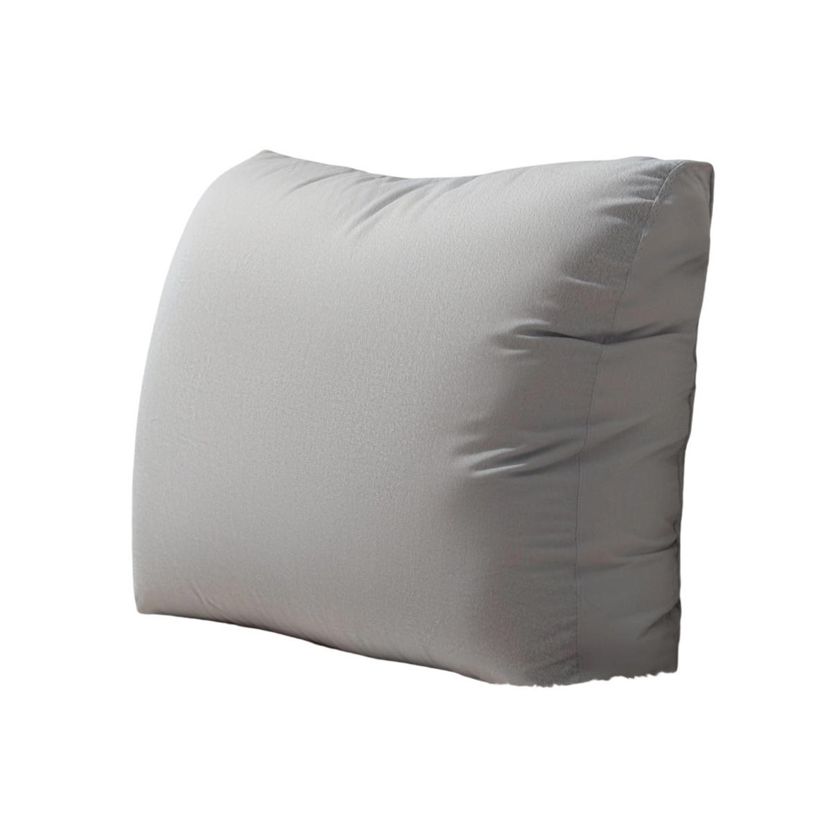 KEILKISSEN Ergonomisches grau - Grau, Textil (13/60cm) - Vercart