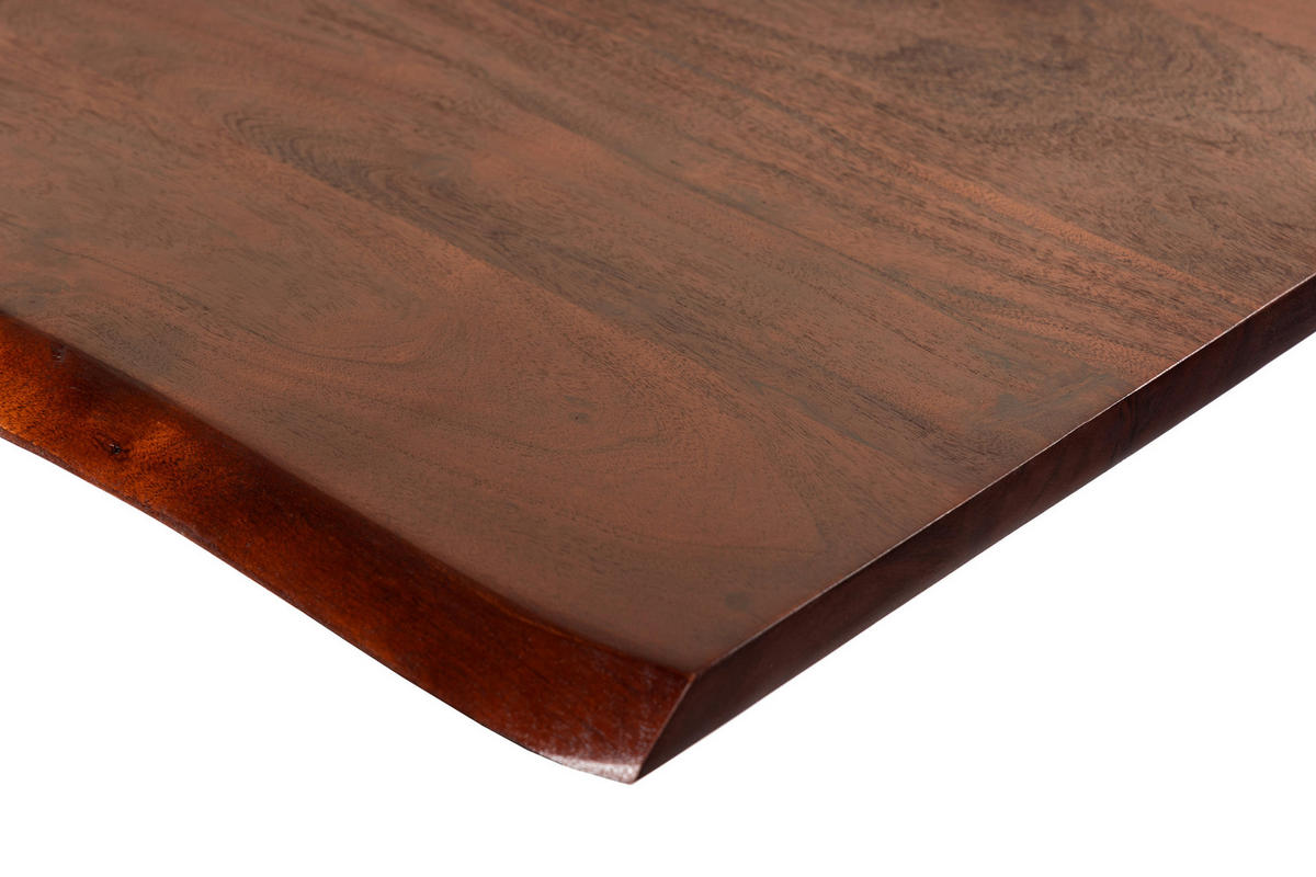 ESSTISCH ROXANA - Kastanienfarben/Beige, Holz (85/160/77cm) - SAM