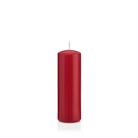 STUMPENKERZEN Altrot Ø 48 x 150 mm, 24 Stück - Dunkelrot, Paraffin (5/15cm) - Wiedemann Kerzen
