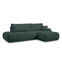 ECKSOFA BALOA Olivgrün - Olivgrün, Textil (276/88/176cm) - Pillovely