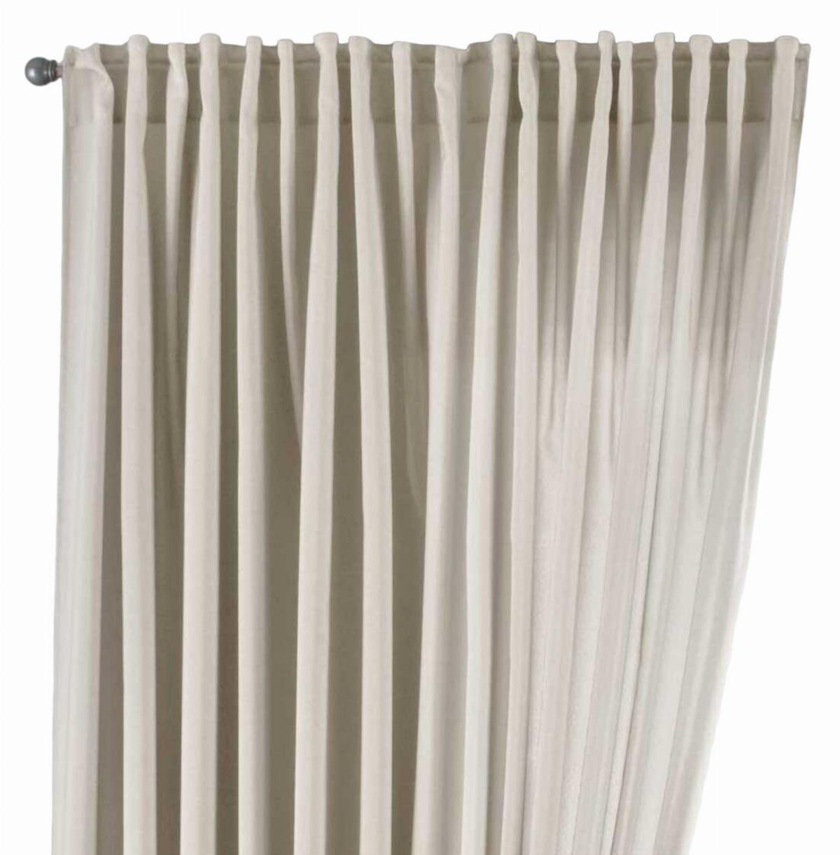 SCHLAUFENGARDINE »Jena« HxB 250x300 cm Sand - Sandfarben, Textil (300/250cm) - Gardinenbox