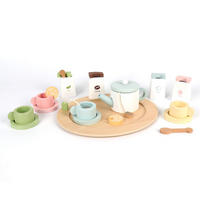 KINDERKÜCHENZUBEHÖR Teeservice - Multicolor, Holz (21.8/25.7/8cm)