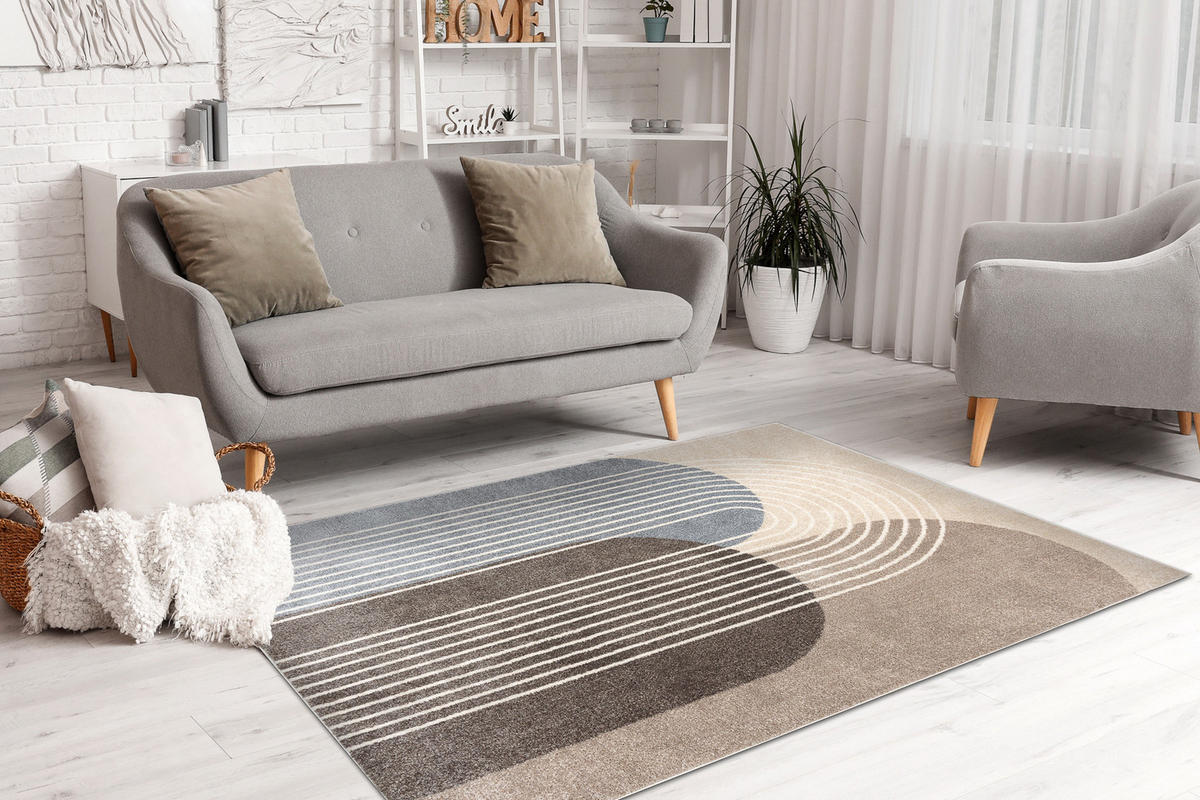 TEPPICH Fusion 160/220 cm - Beige, Textil (160/220cm) - rugsX