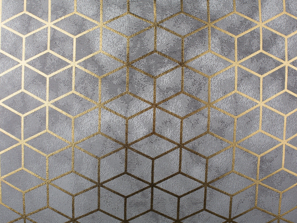 DEKOKISSEN 2er-Set Silber 45/45 cm Camellia - Silberfarben, Textil (45/45cm) - Beliani