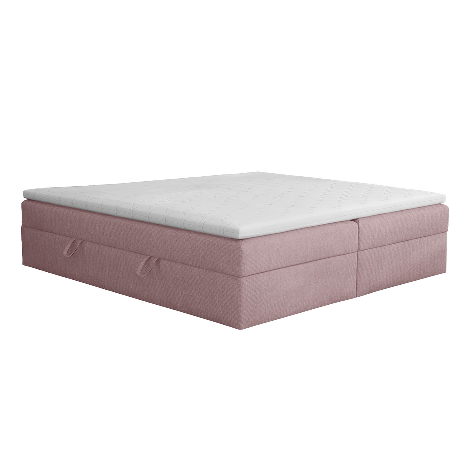 BOXSPRINGBETT Huush 160x200 cm, Altrosa - Mauve, Textil (160/200cm) - Fedve
