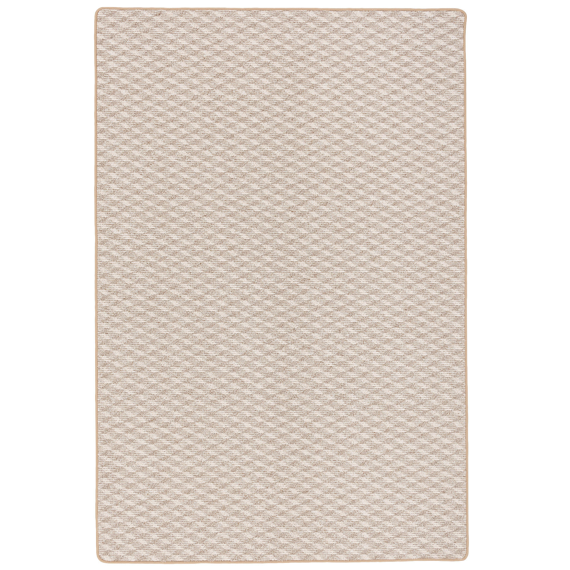 SCHLINGEN TEPPICH MODERN DIAMOND - Sandfarben, Textil (100/100cm) - Snapstyle