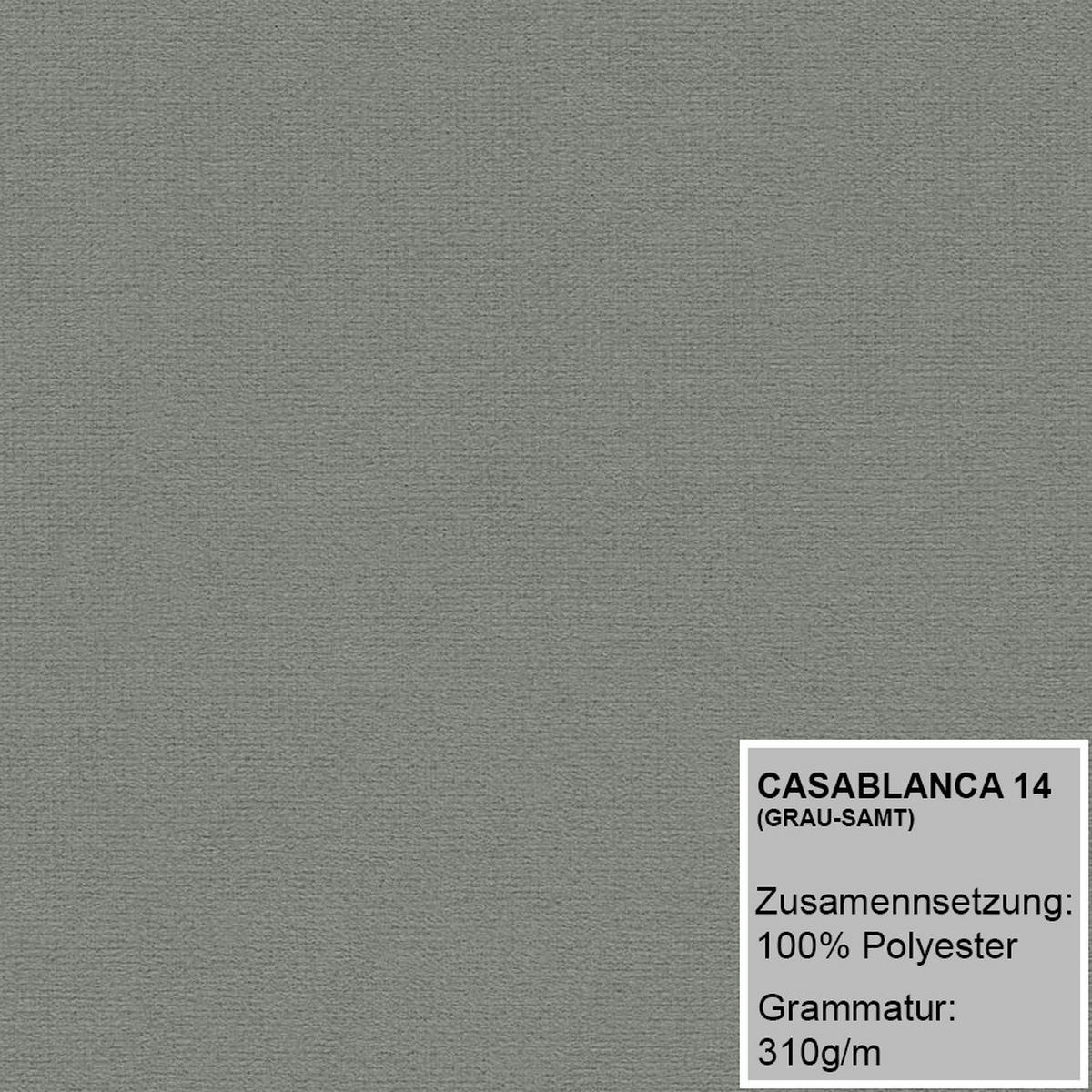 BOXSPRINGBETT REF 200 x 200 cm mit Bettkasten – Eleganz und Komfort vereint. Farbe : Grau - Grau, Textil (200/200cm) - A&J MöbelLand