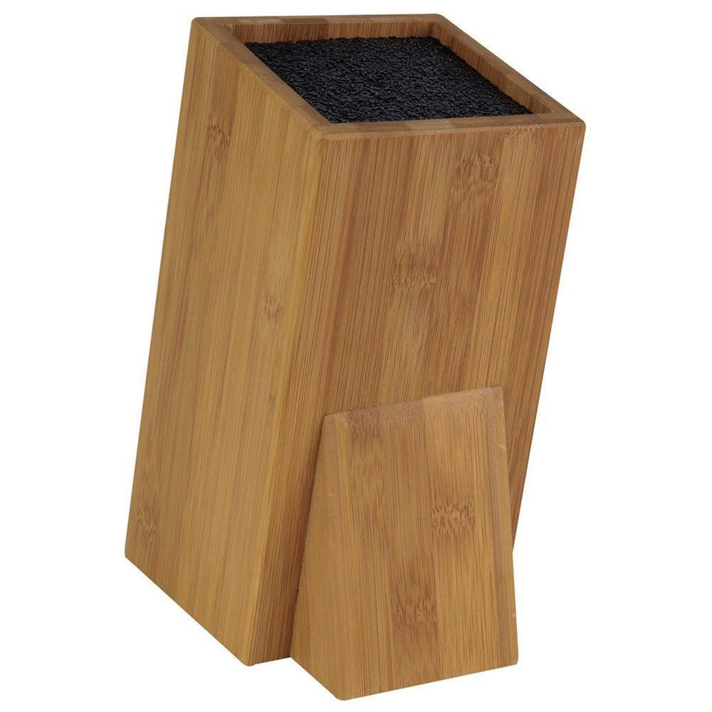 MESSERBLOCK Bambus Borsteneinsatz Natur - Naturfarben, Holz (11.5/24.5/17cm) - Orion 