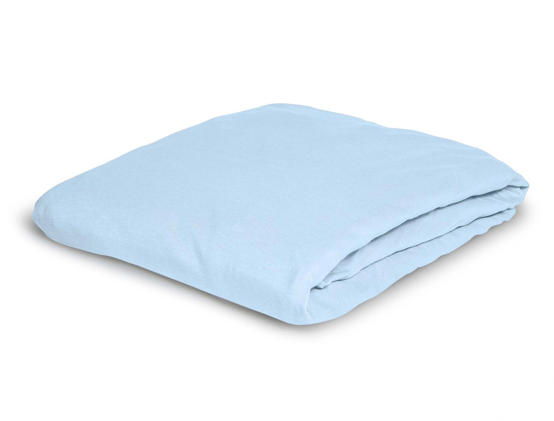 SPANNBETTTUCH ORION 0009 - Blau, Textil (150/200cm) - Irisette