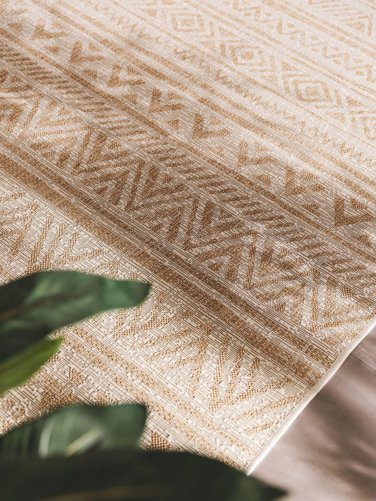 OUTDOORTEPPICH Cleo Cream/Beige 300x400 cm - Creme, Textil (300/400cm) - benuta Nest