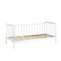 METALLBETT Kamenka 205x90x95 aus Metall in Weiß - Weiß, Metall (90/200cm) - 58aufmkessel