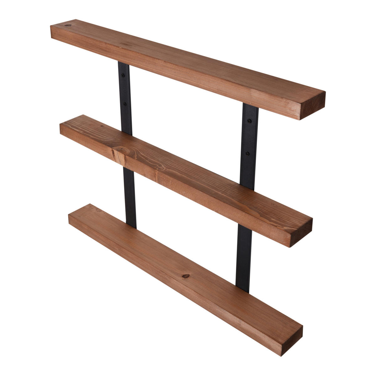 WANDREGAL Morsø - Naturfarben, Holz (75/60/8.5cm) - [en.casa]