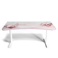 GAMINGTISCH Arena 160/82/71-81 cm Sakura - Multicolor/Weiß, Metall (82/160/71cm) - Arozzi