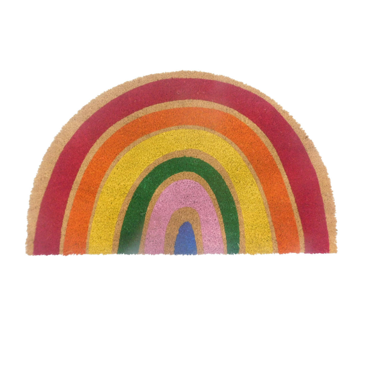 FUSSMATTE - Multicolor, Kunststoff/Textil (80/50cm) - Relaxdays