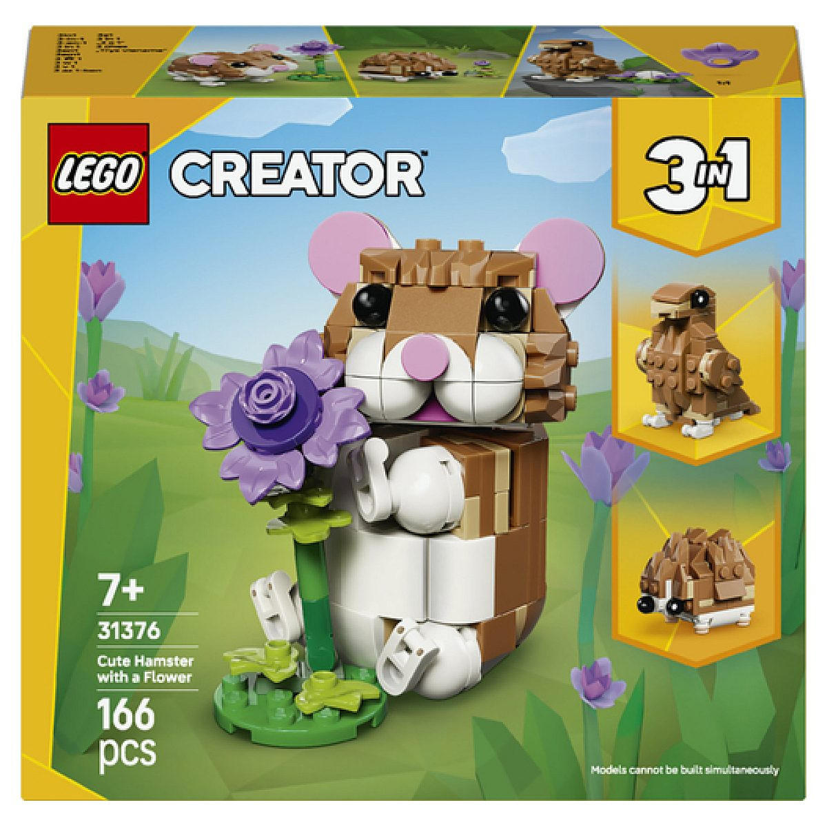 Lego Klemmbausteine Gelb 14.1x4.5x15.7 cm