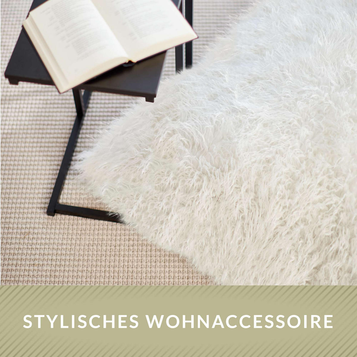 FELL RIESEN SITZSACK Square 140x180cm - Beige, Textil (140/25/180cm) - Green Bean