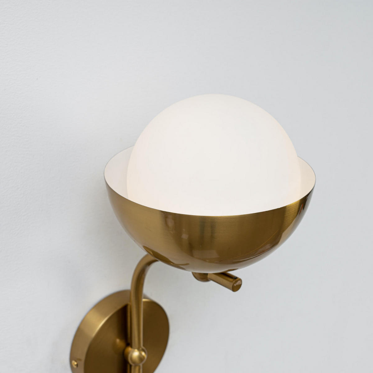 WANDLEUCHTE Vania, Gold / Messing, 55cm - Goldfarben, Glas (18/55/22cm) - KOSILUM