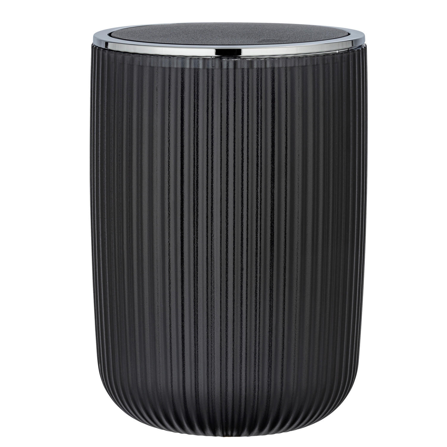 MÜLLEIMER für Badezimmer Agropoli 19/19/27 cm - Anthrazit, Kunststoff (19/27/19cm) - Wenko