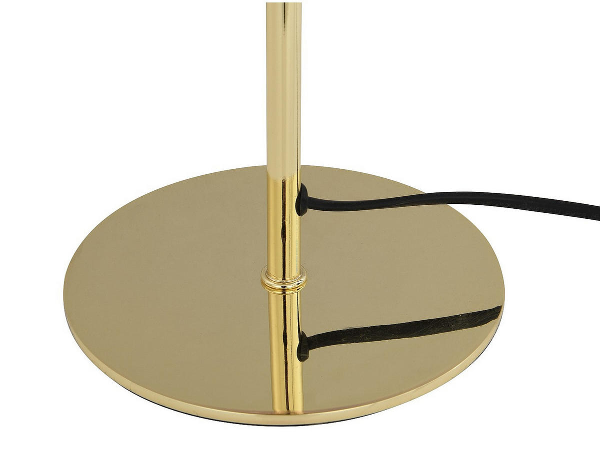 TISCHLAMPE - 20 cm x 20 cm - Metall - Goldfarben - ONTARIO - Goldfarben, Metall (20/20/30cm) - Vente-Unique