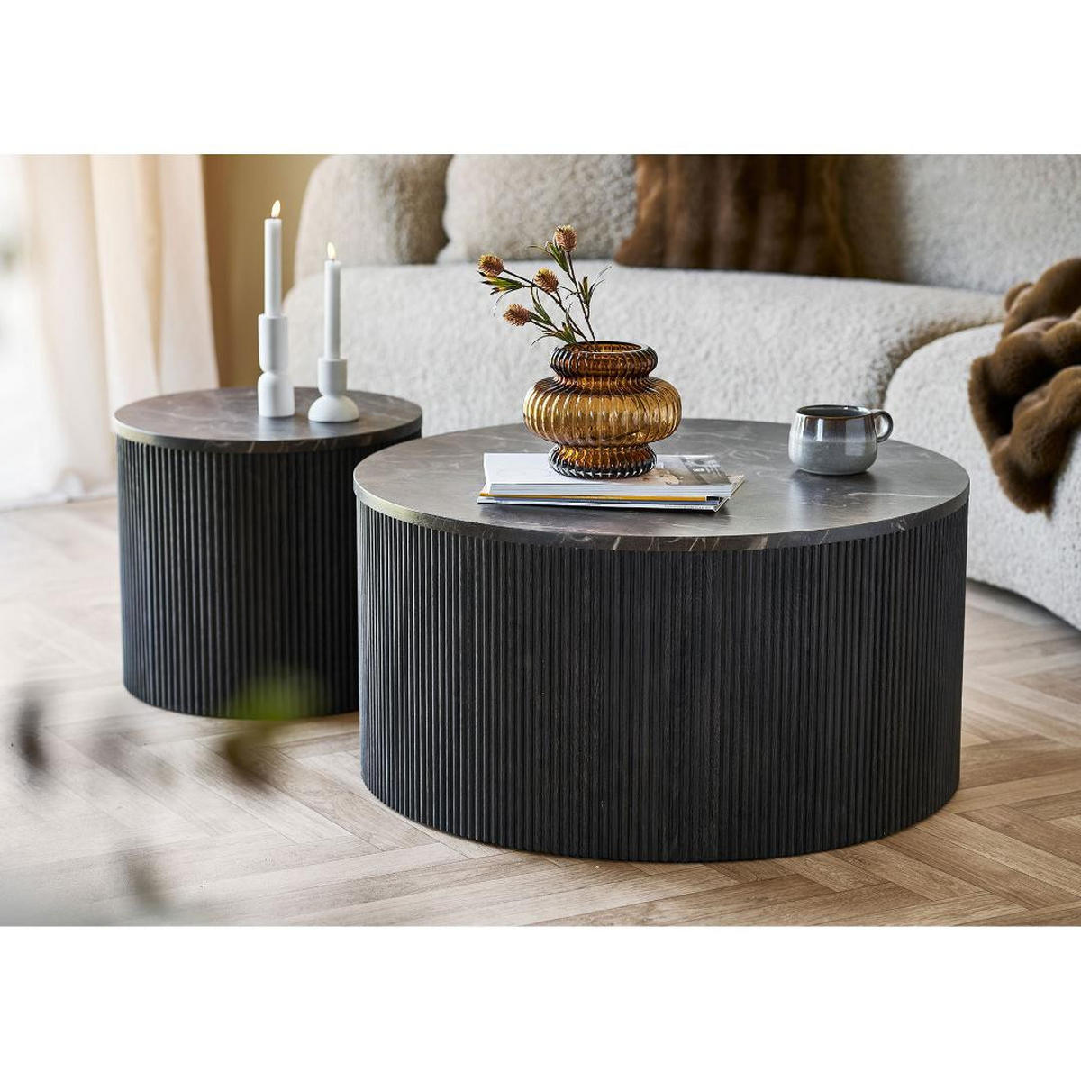 COUCHTISCH Ida Braun 80/80/40 cm - Braun, Holzwerkstoff (80/80/40cm) - ebuy24