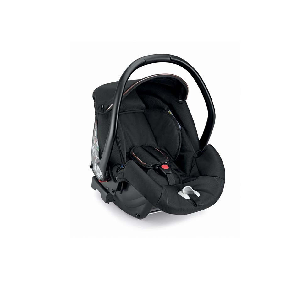SPORT-KINDERWAGEN Taski inkl. Auto-Babyschale - Schwarz, Kunststoff (1090/530/675cm) - Cam il Mondo del Bambino S.p.A.