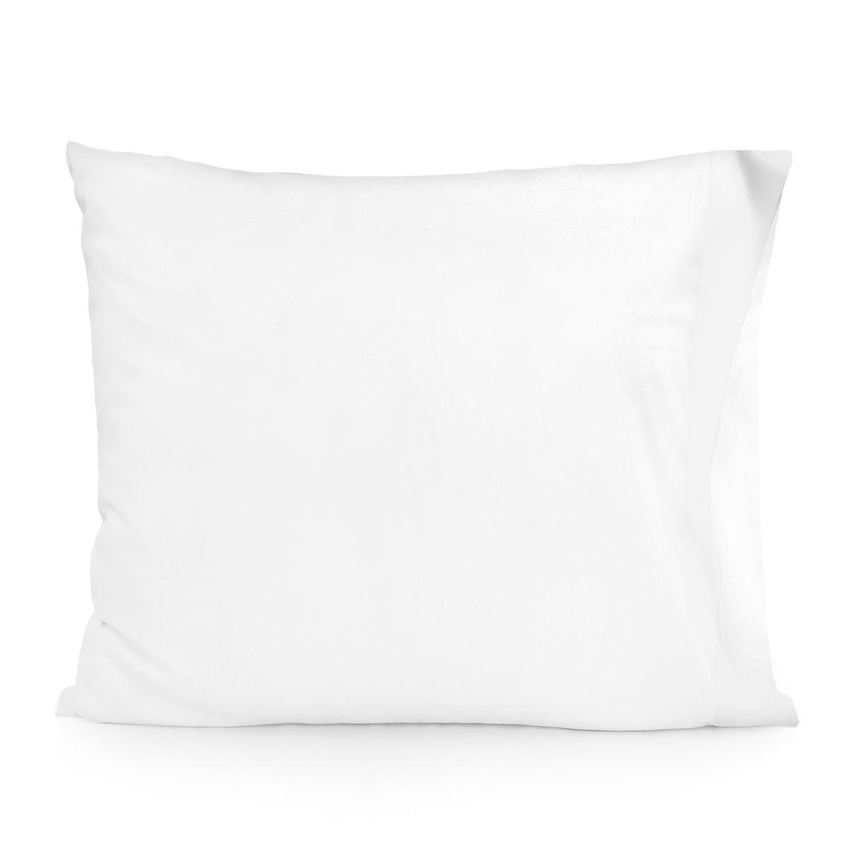 KISSENBEZUG basic 200 tc 60x70 cm weiss - Weiß, Textil (60/70cm) - Happy Friday