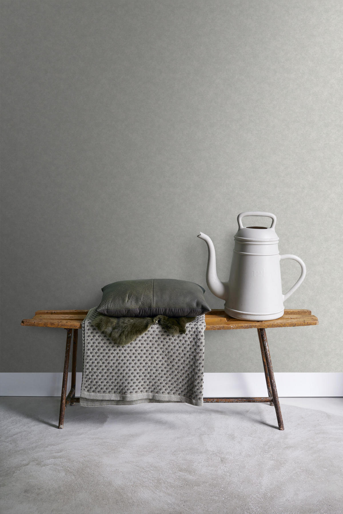 TAPETE Uni 53 cm x 10.05 m - Braun, Papier (53/1000cm) - ESTAhome