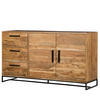 SIDEBOARD - Akazie massiv - Akaziefarben, Holz (145/80/40cm) - home24