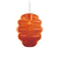 GALERIELEUCHTE Echos Braun Ø 25cm - Braun, Glas (25/25/28cm) - s.luce