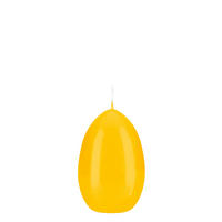 EIKERZEN Klarlack Goldgelb 90 x Ø 60 mm, 6 Stück - Gelb, Paraffin (6/9/9cm) - Kopschitz Kerzen