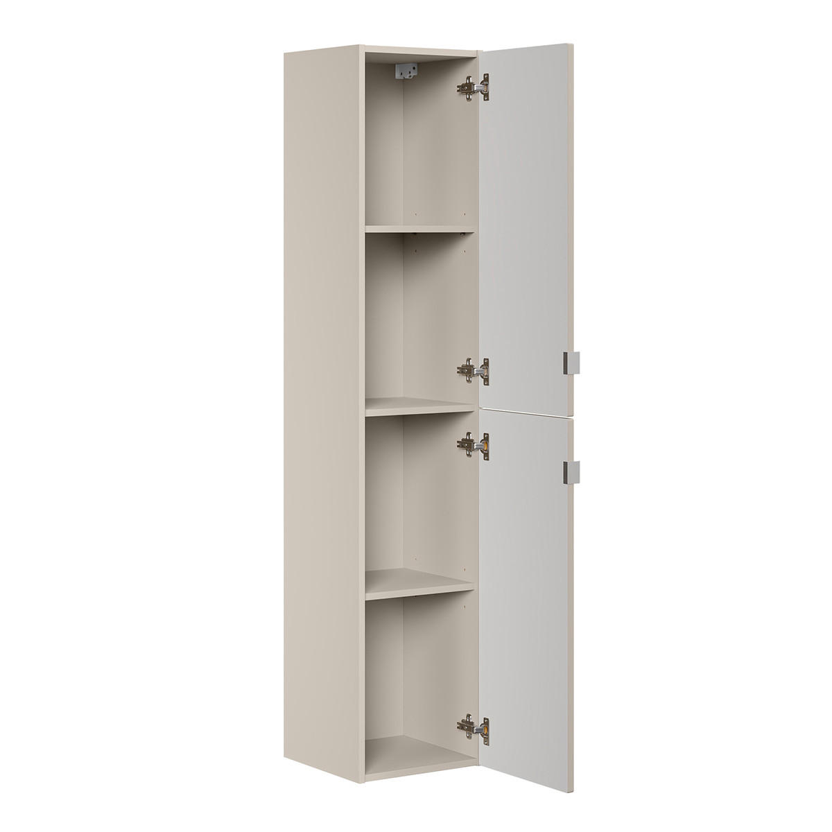 KOUPELNOVÝ NÁBYTEK 140.6cm Alba 2er-Set Kašmír - béžová, kompozitní dřevo (140.6/59/46cm) - Petits-meubles